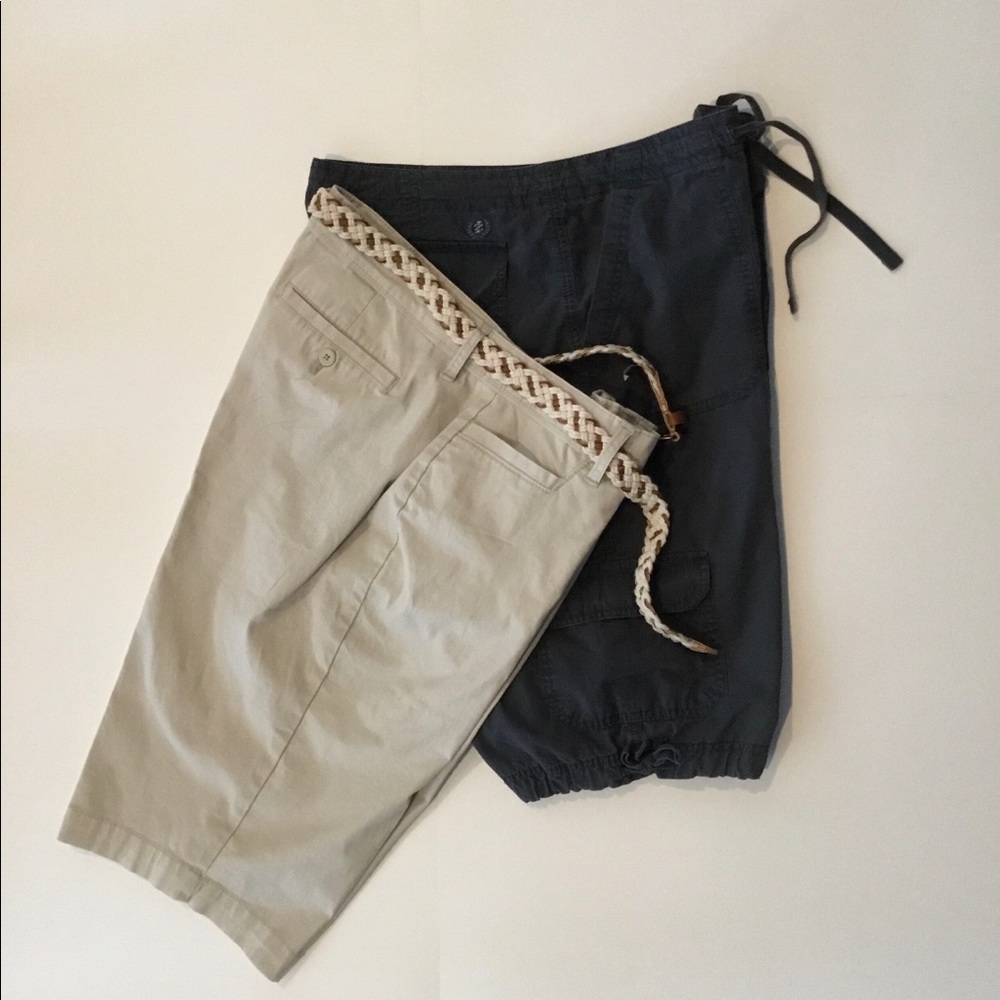 Izod Bandolino Shorts 2 Pair Size 12